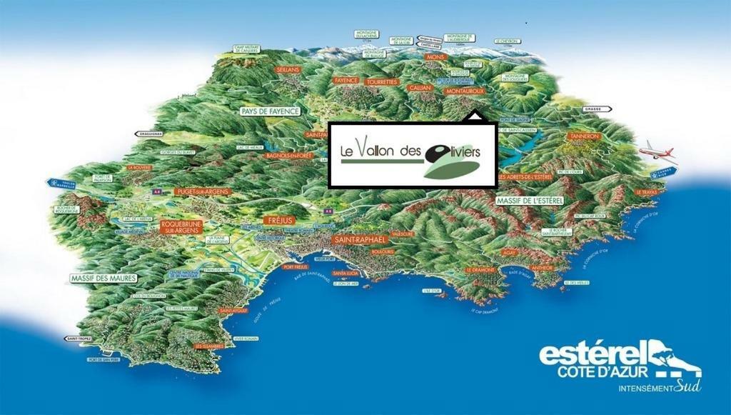 مونتارو Le Vallon Des Oliviers المظهر الخارجي الصورة